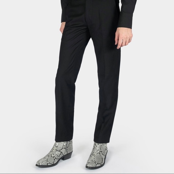 Worn 3 times - Grey Snakeskin - Straight to Hell brand - Men’s Size 12 - Picture 8 of 10